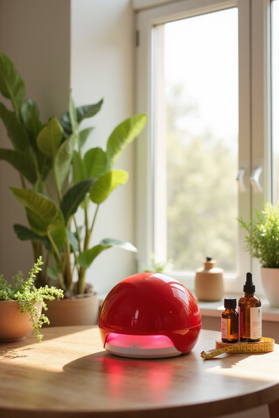choosing red light cap