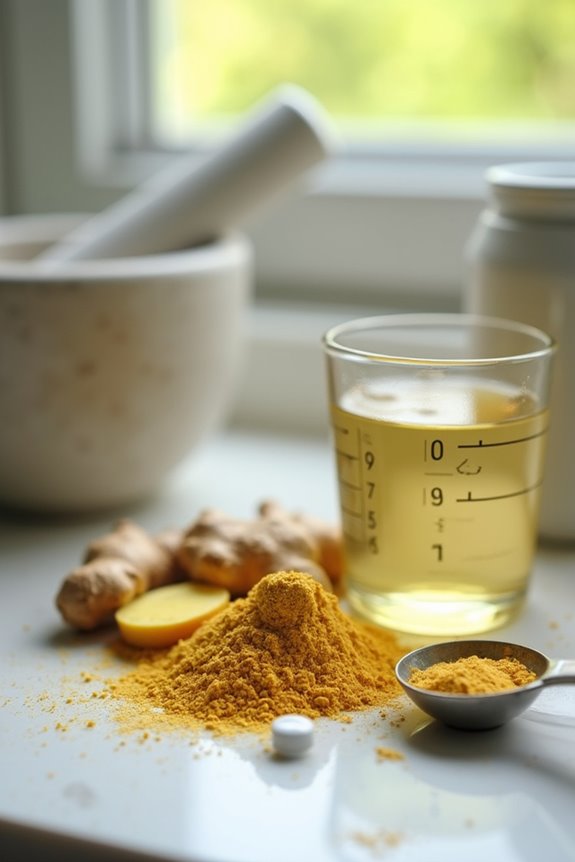 gradual ginger dosage increase