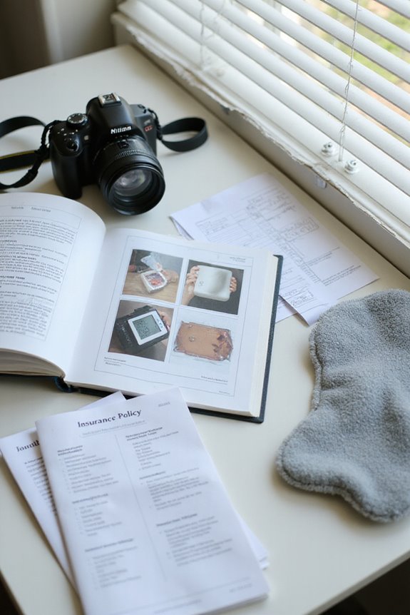 incident documentation for claims