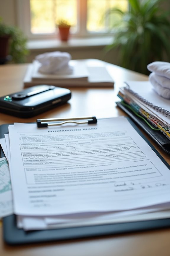 insurance claim documentation requirements