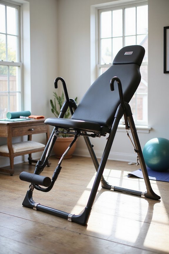 inversion table usage guidelines