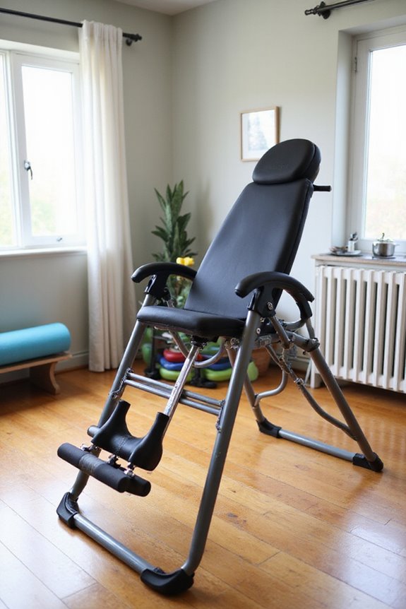inversion tables for fitness enhancement