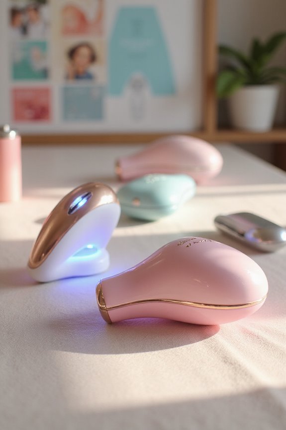 light therapy hair massagers