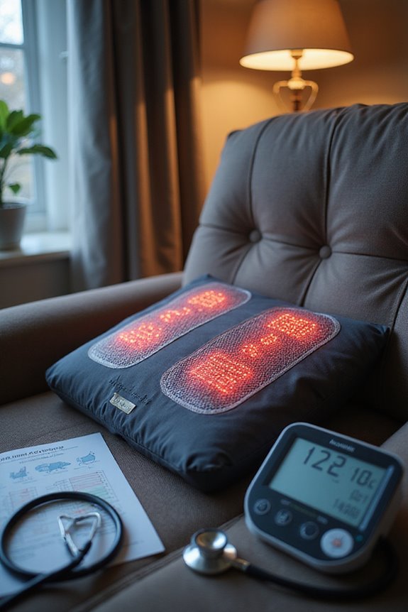 massage cushions and blood pressure