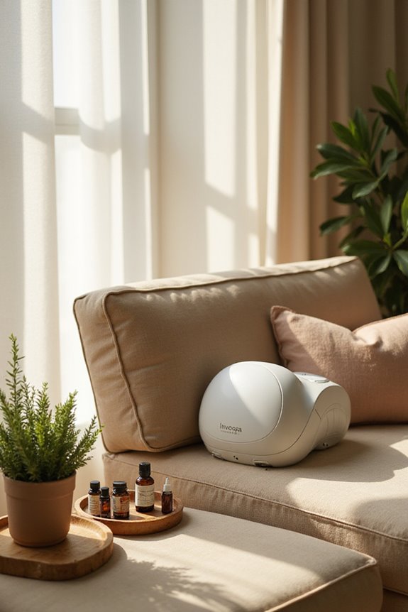 massage intensity and portability