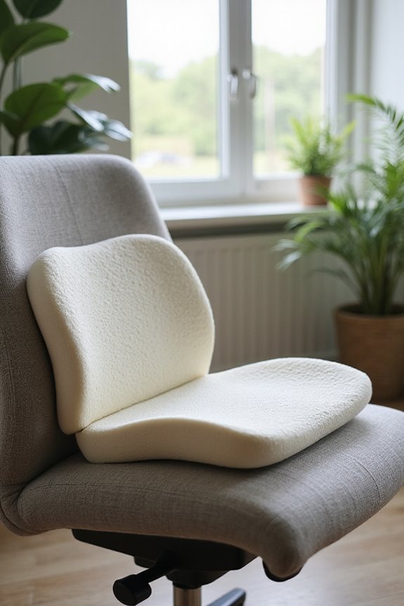 memory foam promotes alignment