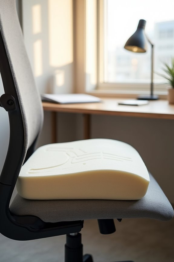 memory foam spinal support