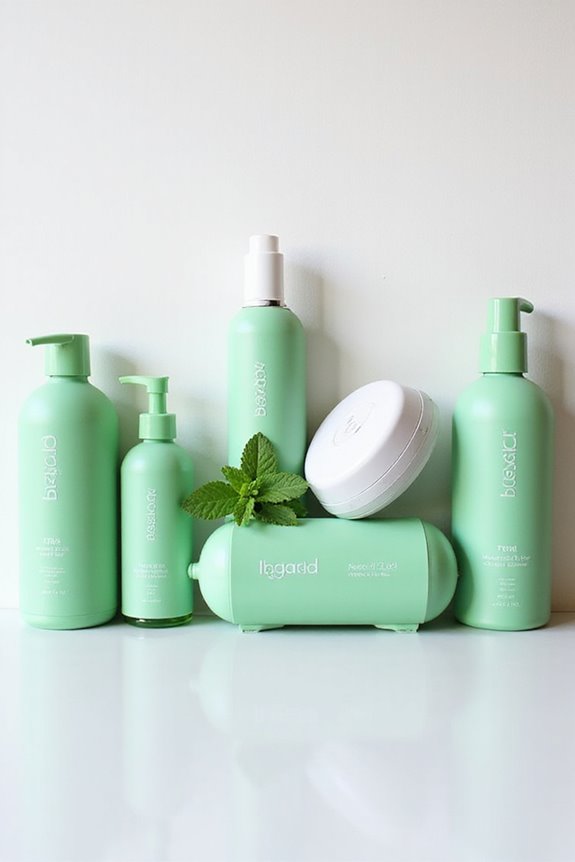 peppermint oil wellness products