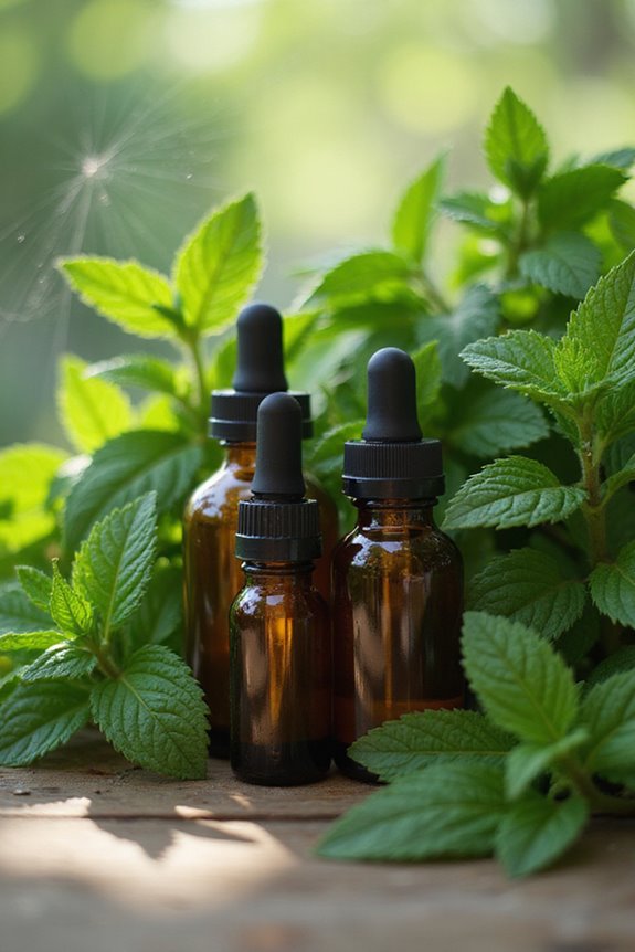 peppermint oils for spiders