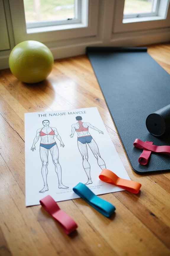 resistance bands strengthen core