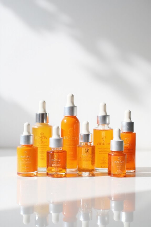 vitamin c red light serums